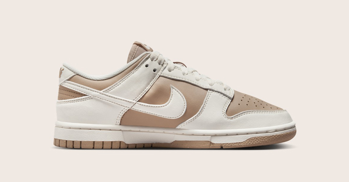 Ein stylischer „Hemp“ Colorway wurde auf dem Nike Dunk Low Next Nature entdeckt